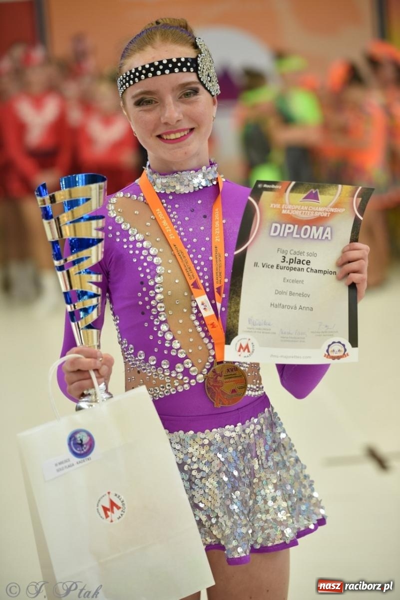 Zdjęcie w galerii na portalu naszraciborz.pl: Racibórz gospodarzem 17. Mistrzostw Europy Mażoretek [FOTO] wiadomości z regionu