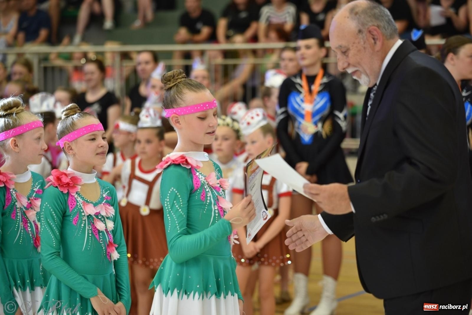 Zdjęcie w galerii na portalu naszraciborz.pl: Racibórz gospodarzem 17. Mistrzostw Europy Mażoretek [FOTO] wiadomości z regionu