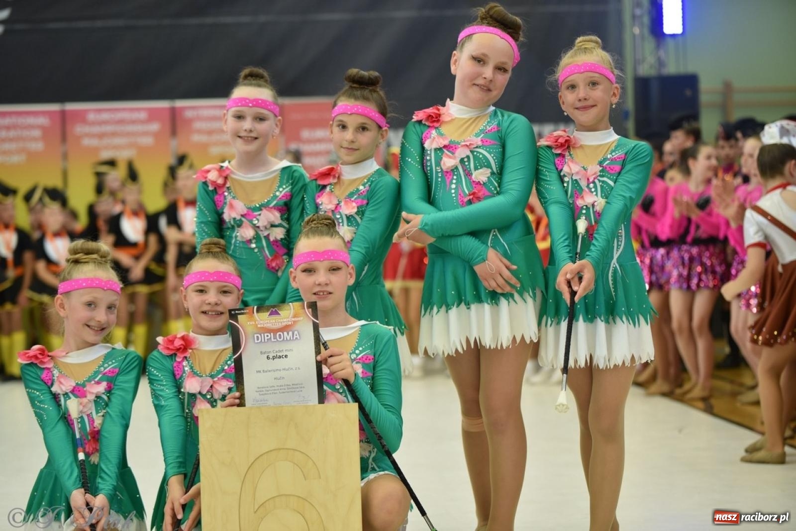 Zdjęcie w galerii na portalu naszraciborz.pl: Racibórz gospodarzem 17. Mistrzostw Europy Mażoretek [FOTO] wiadomości z regionu