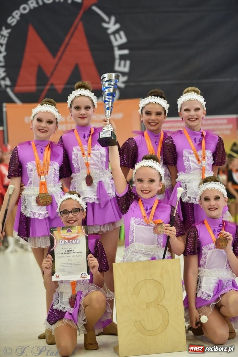 Zdjęcie w galerii na portalu naszraciborz.pl: Racibórz gospodarzem 17. Mistrzostw Europy Mażoretek [FOTO] wiadomości z regionu