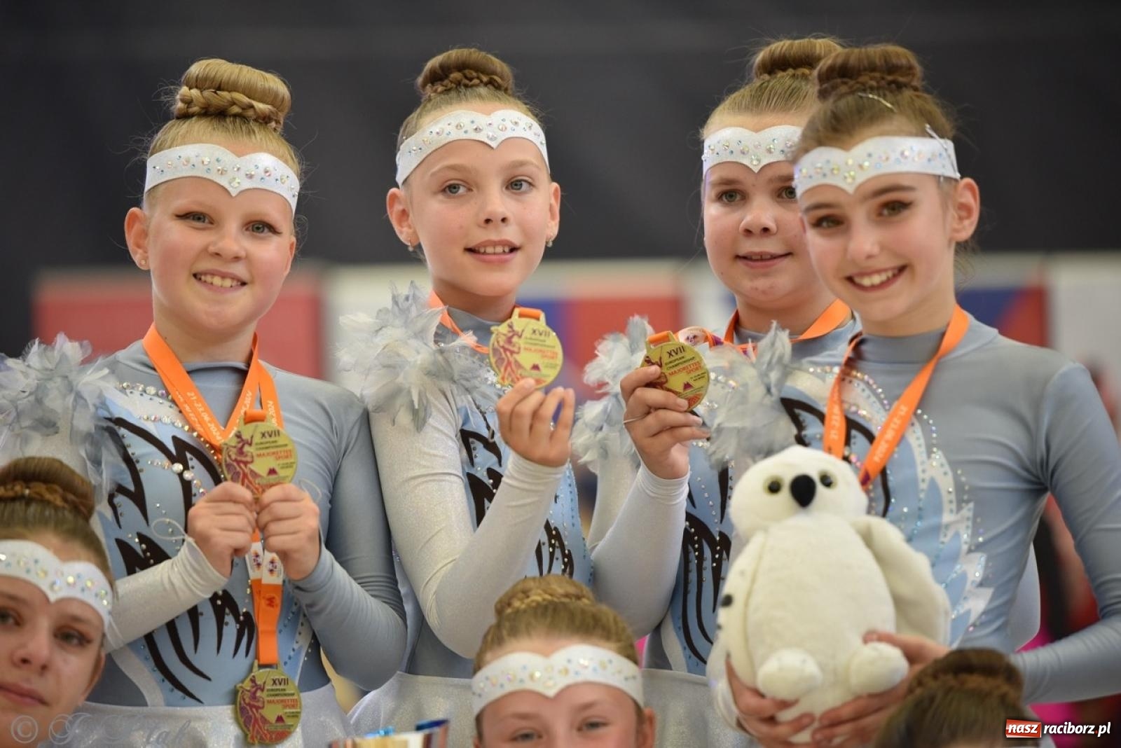 Zdjęcie w galerii na portalu naszraciborz.pl: Racibórz gospodarzem 17. Mistrzostw Europy Mażoretek [FOTO] wiadomości z regionu