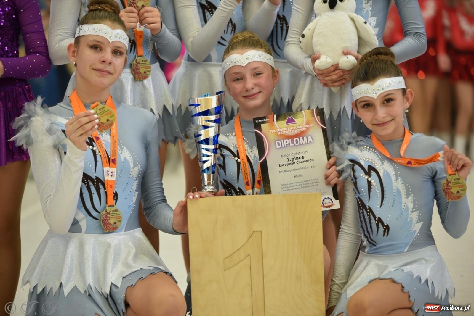 Zdjęcie w galerii na portalu naszraciborz.pl: Racibórz gospodarzem 17. Mistrzostw Europy Mażoretek [FOTO] wiadomości z regionu