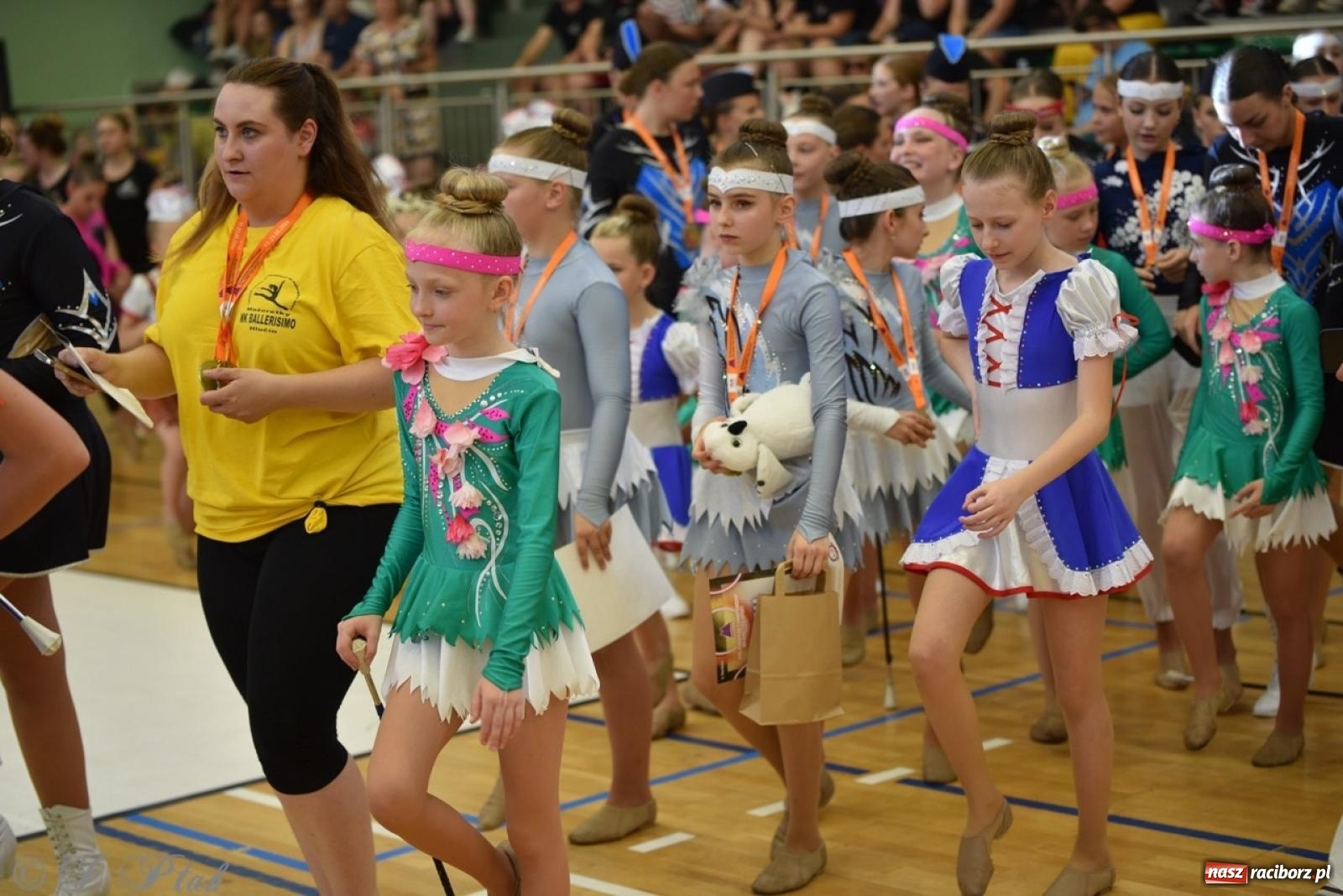 Zdjęcie w galerii na portalu naszraciborz.pl: Racibórz gospodarzem 17. Mistrzostw Europy Mażoretek [FOTO] wiadomości z regionu
