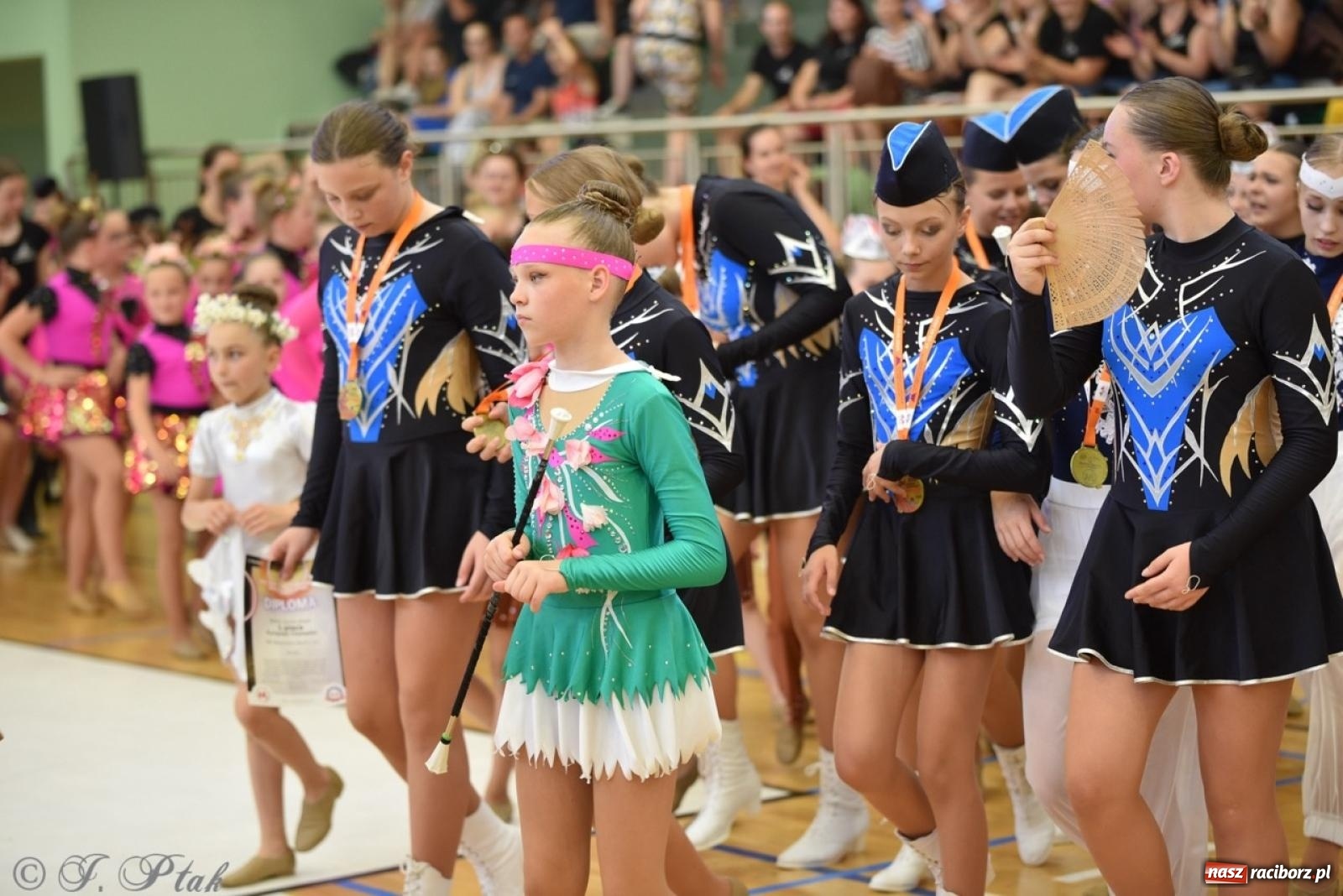Zdjęcie w galerii na portalu naszraciborz.pl: Racibórz gospodarzem 17. Mistrzostw Europy Mażoretek [FOTO] wiadomości z regionu