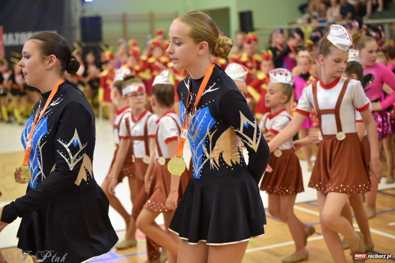 Zdjęcie w galerii na portalu naszraciborz.pl: Racibórz gospodarzem 17. Mistrzostw Europy Mażoretek [FOTO] wiadomości z regionu