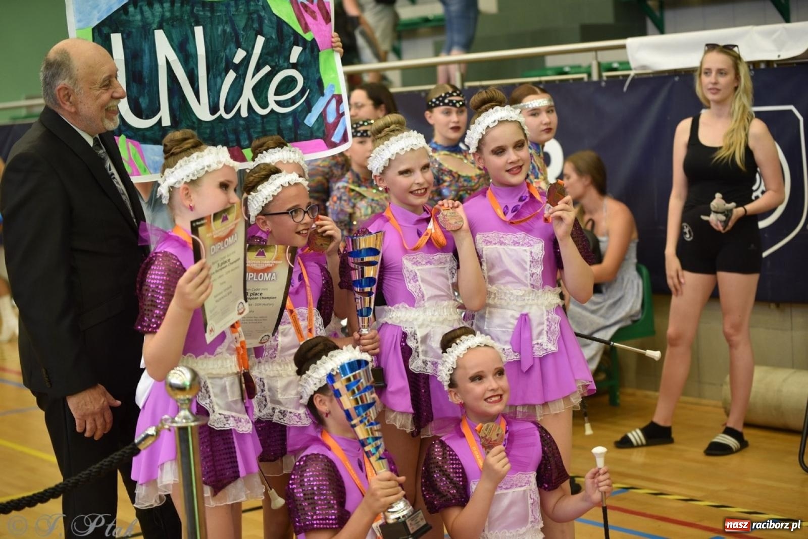 Zdjęcie w galerii na portalu naszraciborz.pl: Racibórz gospodarzem 17. Mistrzostw Europy Mażoretek [FOTO] wiadomości z regionu