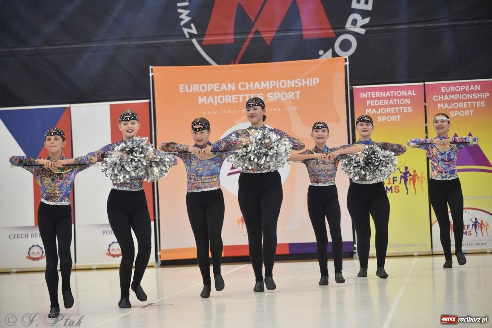 Zdjęcie w galerii na portalu naszraciborz.pl: Racibórz gospodarzem 17. Mistrzostw Europy Mażoretek [FOTO] wiadomości z regionu