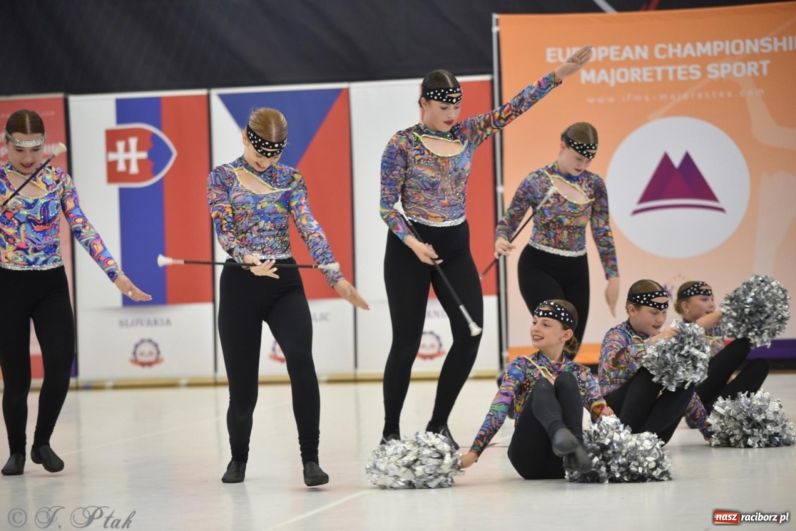 Zdjęcie w galerii na portalu naszraciborz.pl: Racibórz gospodarzem 17. Mistrzostw Europy Mażoretek [FOTO] wiadomości z regionu