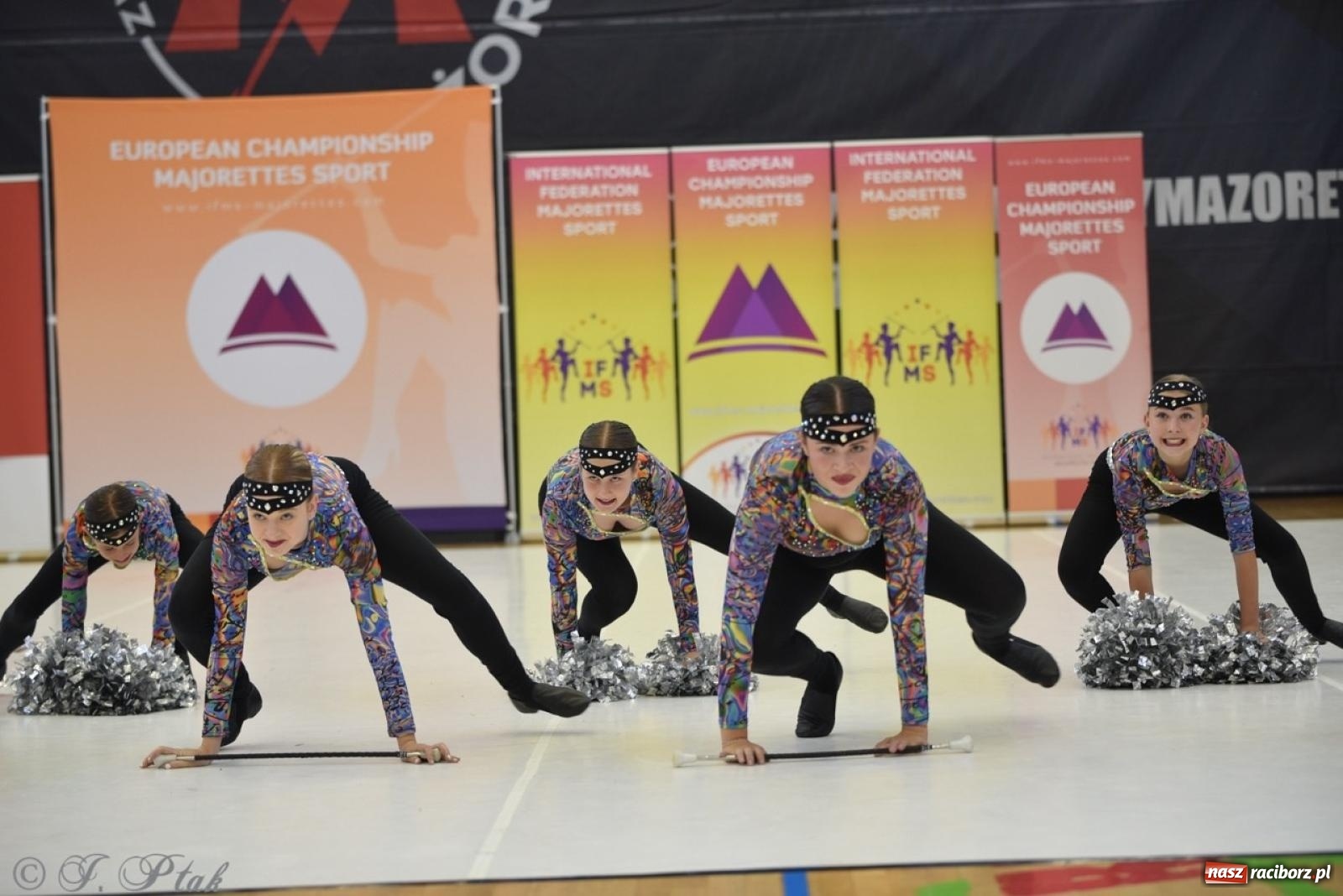 Zdjęcie w galerii na portalu naszraciborz.pl: Racibórz gospodarzem 17. Mistrzostw Europy Mażoretek [FOTO] wiadomości z regionu