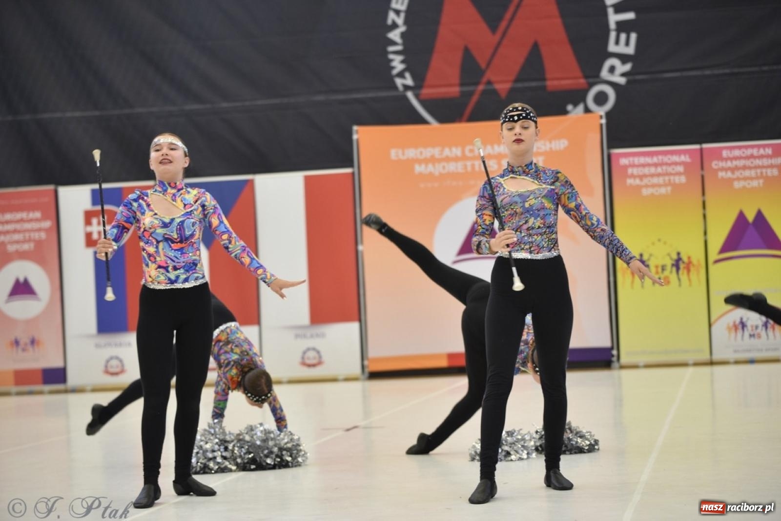 Zdjęcie w galerii na portalu naszraciborz.pl: Racibórz gospodarzem 17. Mistrzostw Europy Mażoretek [FOTO] wiadomości z regionu