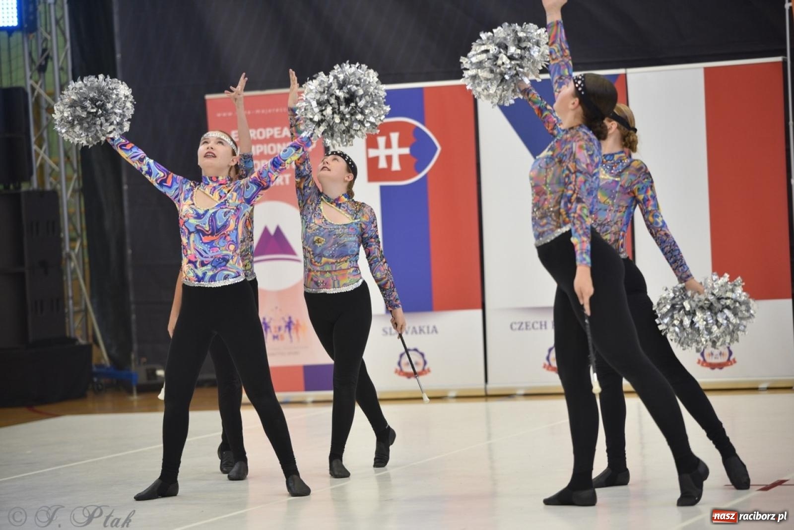 Zdjęcie w galerii na portalu naszraciborz.pl: Racibórz gospodarzem 17. Mistrzostw Europy Mażoretek [FOTO] wiadomości z regionu