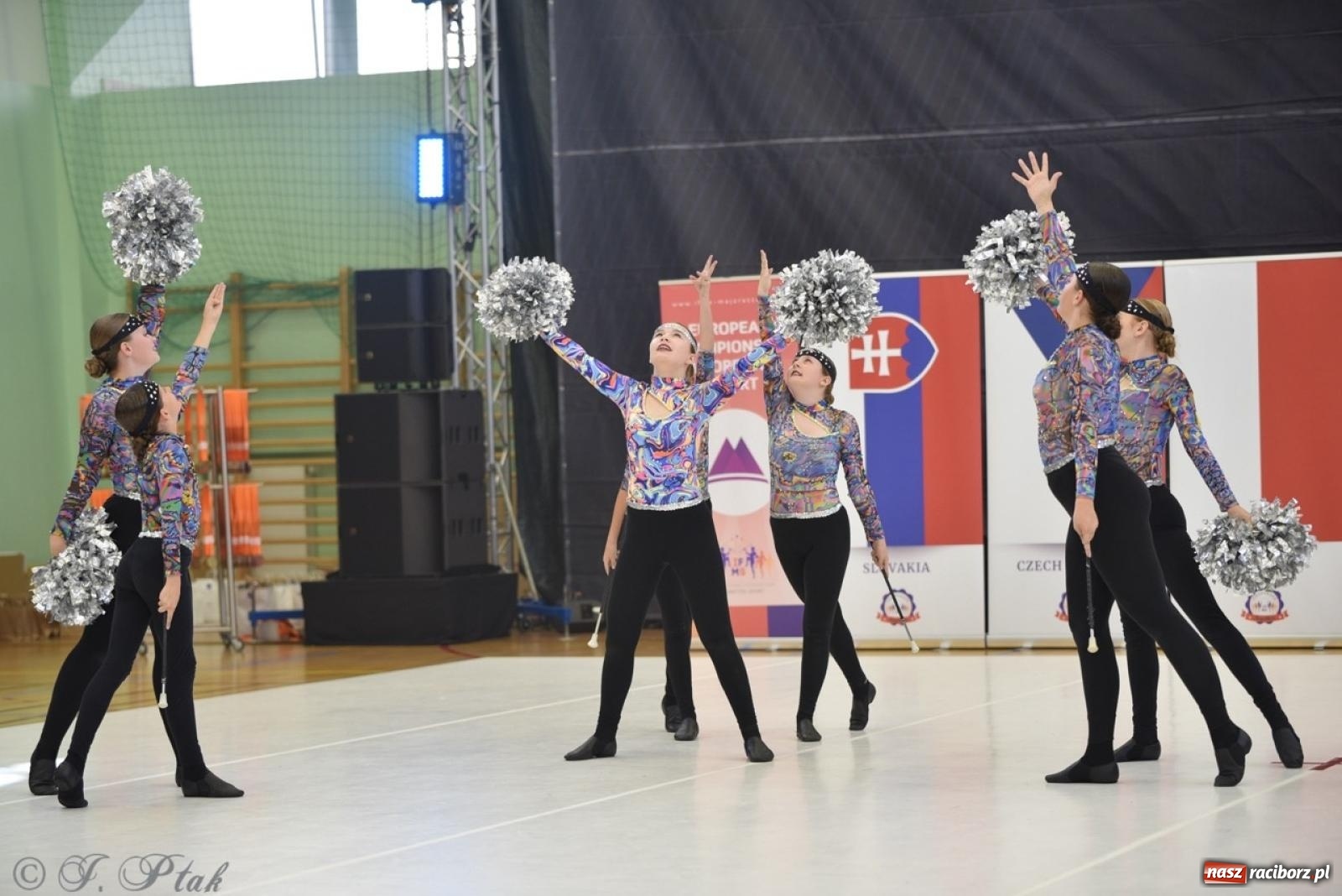 Zdjęcie w galerii na portalu naszraciborz.pl: Racibórz gospodarzem 17. Mistrzostw Europy Mażoretek [FOTO] wiadomości z regionu