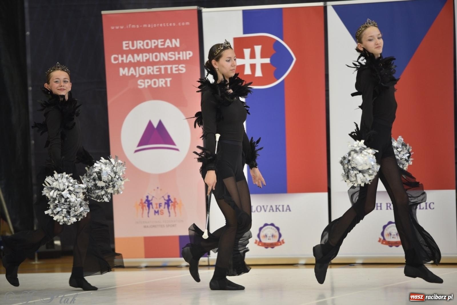 Zdjęcie w galerii na portalu naszraciborz.pl: Racibórz gospodarzem 17. Mistrzostw Europy Mażoretek [FOTO] wiadomości z regionu
