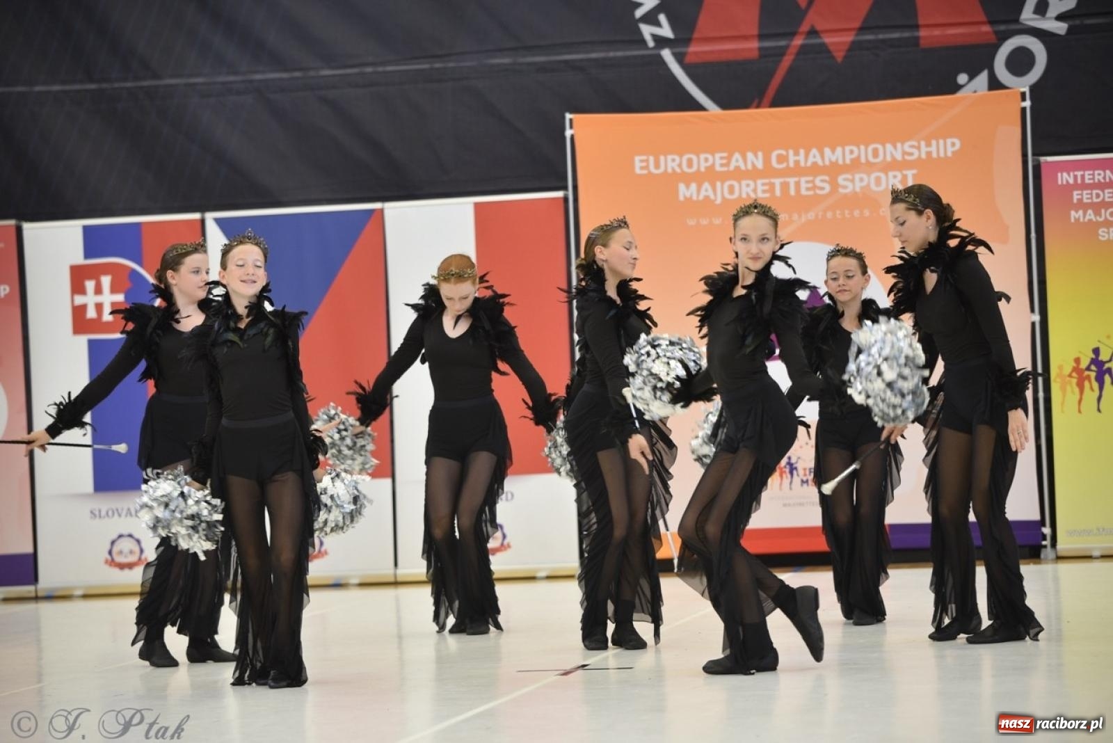 Zdjęcie w galerii na portalu naszraciborz.pl: Racibórz gospodarzem 17. Mistrzostw Europy Mażoretek [FOTO] wiadomości z regionu