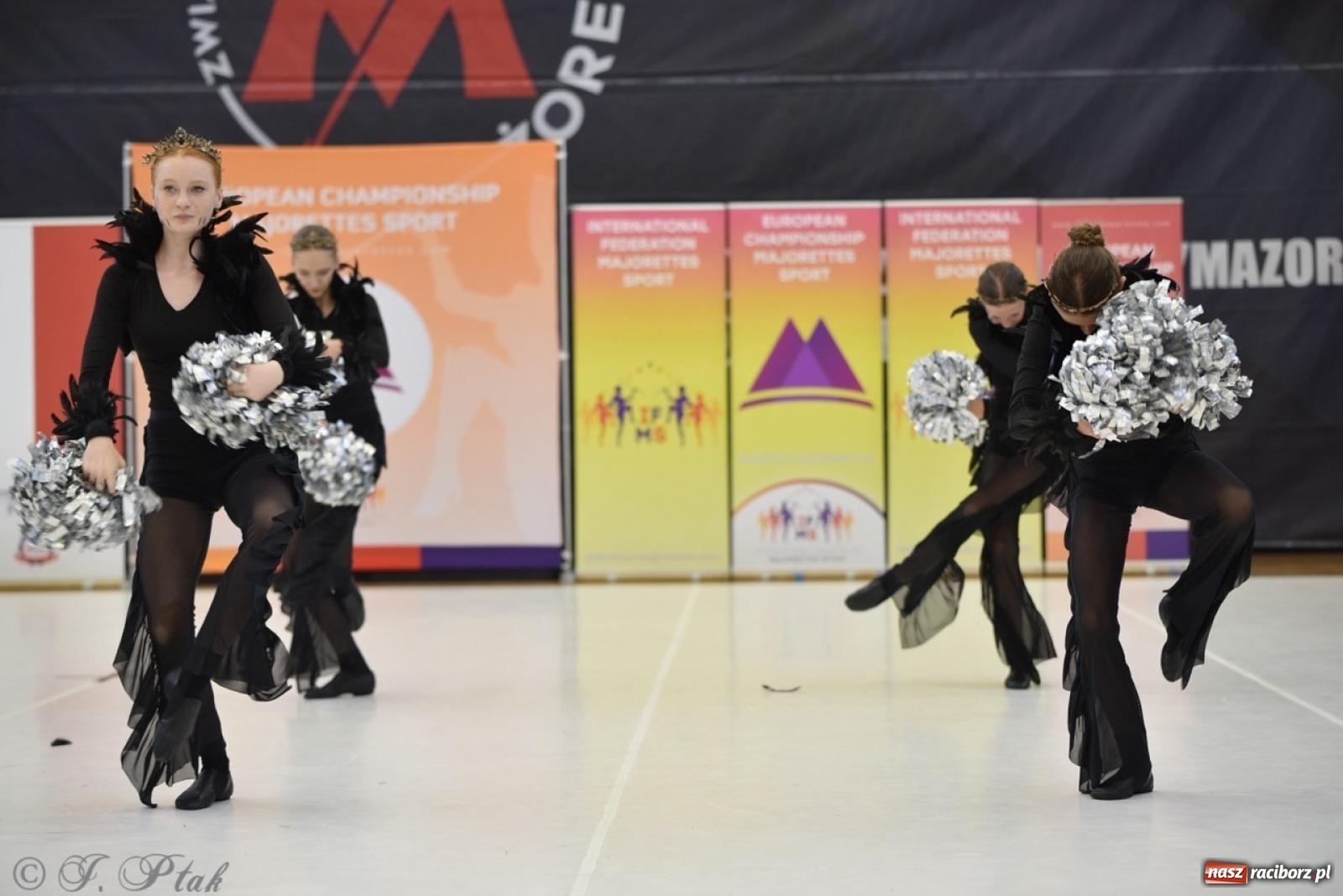 Zdjęcie w galerii na portalu naszraciborz.pl: Racibórz gospodarzem 17. Mistrzostw Europy Mażoretek [FOTO] wiadomości z regionu