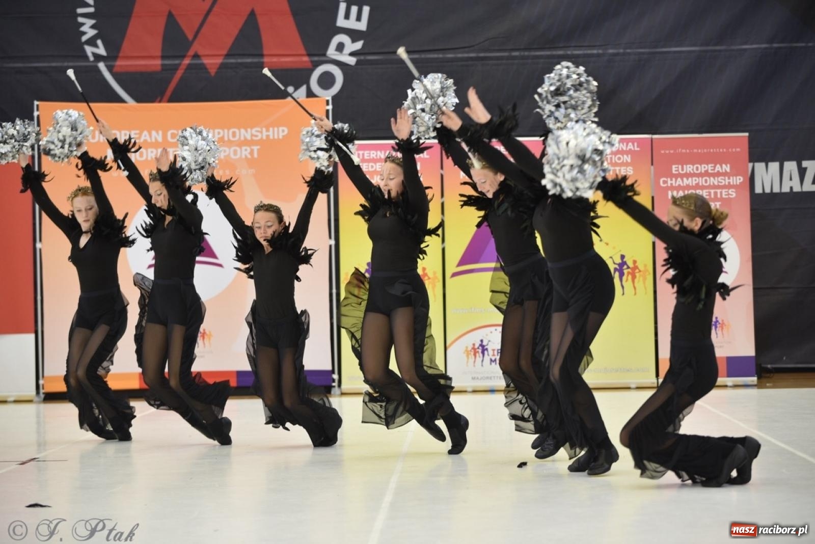 Zdjęcie w galerii na portalu naszraciborz.pl: Racibórz gospodarzem 17. Mistrzostw Europy Mażoretek [FOTO] wiadomości z regionu