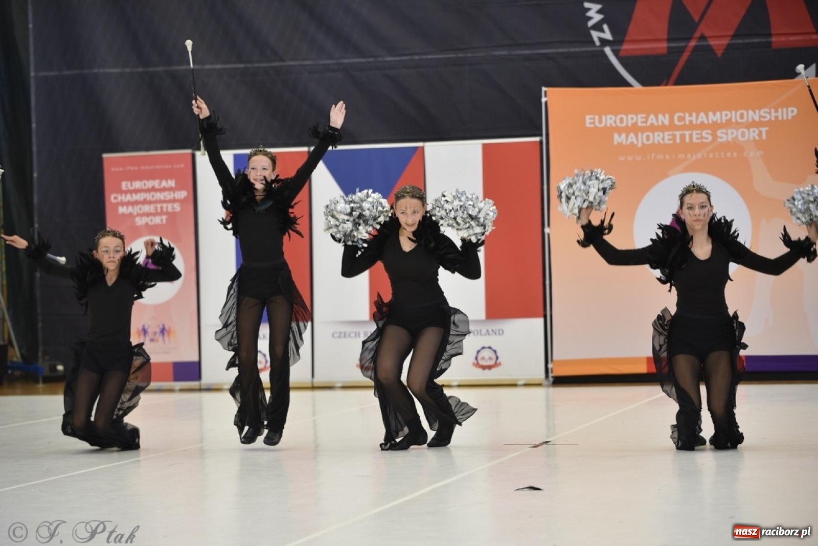 Zdjęcie w galerii na portalu naszraciborz.pl: Racibórz gospodarzem 17. Mistrzostw Europy Mażoretek [FOTO] wiadomości z regionu