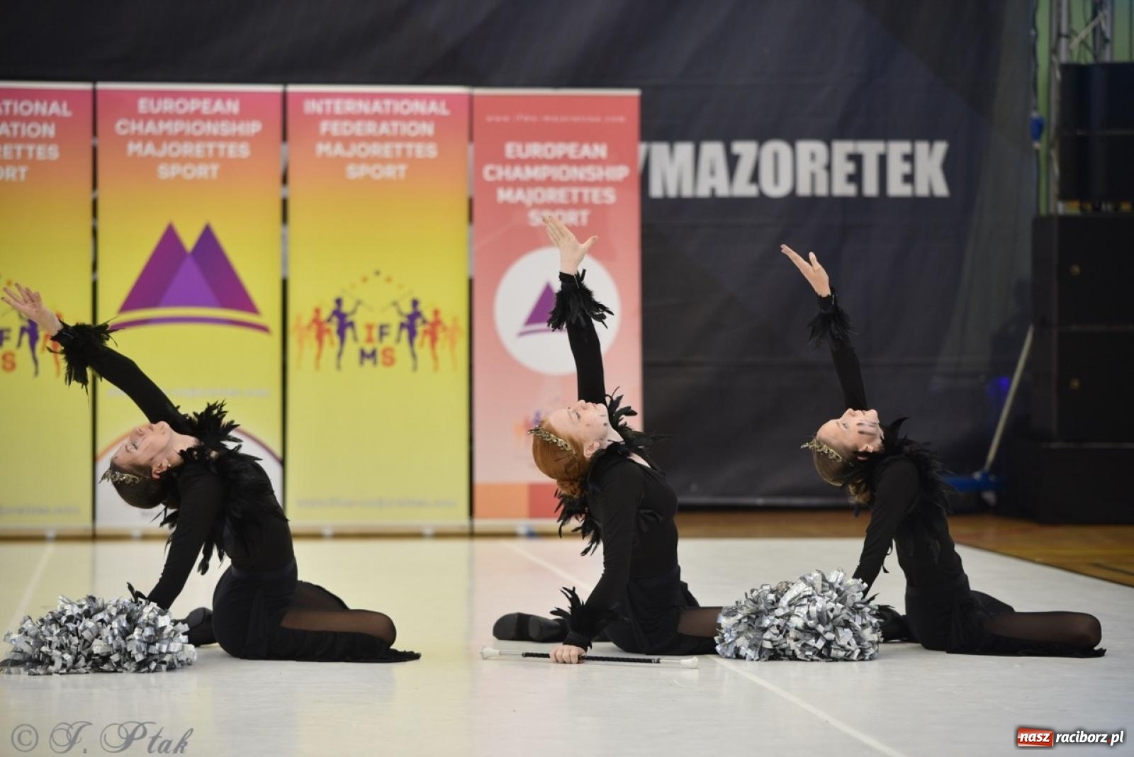 Zdjęcie w galerii na portalu naszraciborz.pl: Racibórz gospodarzem 17. Mistrzostw Europy Mażoretek [FOTO] wiadomości z regionu