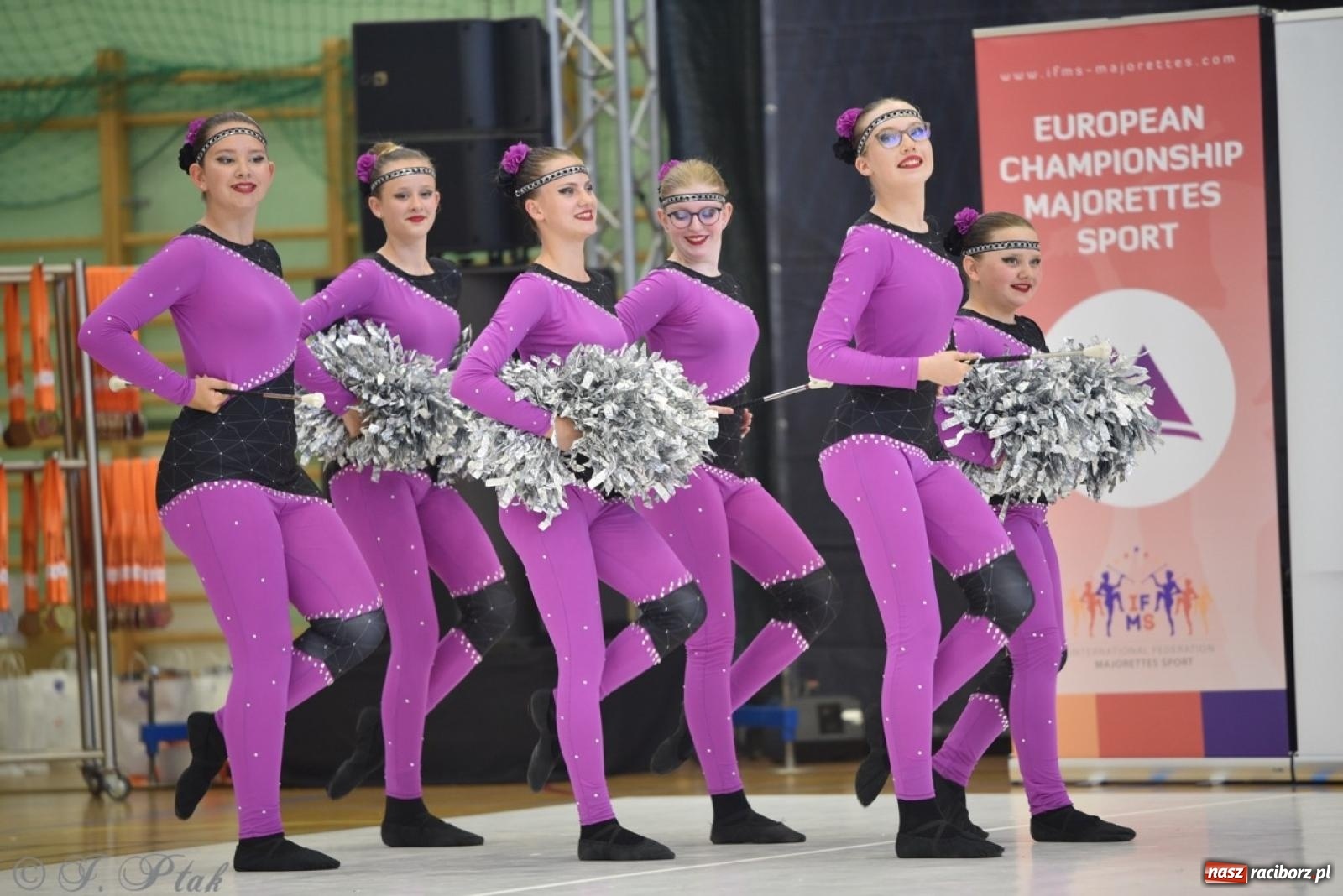 Zdjęcie w galerii na portalu naszraciborz.pl: Racibórz gospodarzem 17. Mistrzostw Europy Mażoretek [FOTO] wiadomości z regionu