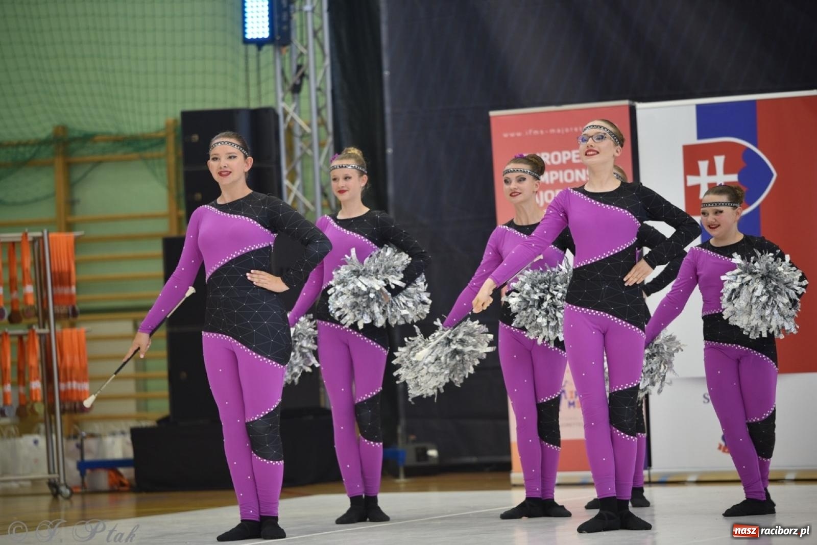 Zdjęcie w galerii na portalu naszraciborz.pl: Racibórz gospodarzem 17. Mistrzostw Europy Mażoretek [FOTO] wiadomości z regionu
