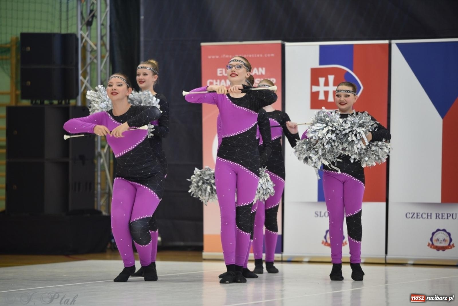 Zdjęcie w galerii na portalu naszraciborz.pl: Racibórz gospodarzem 17. Mistrzostw Europy Mażoretek [FOTO] wiadomości z regionu