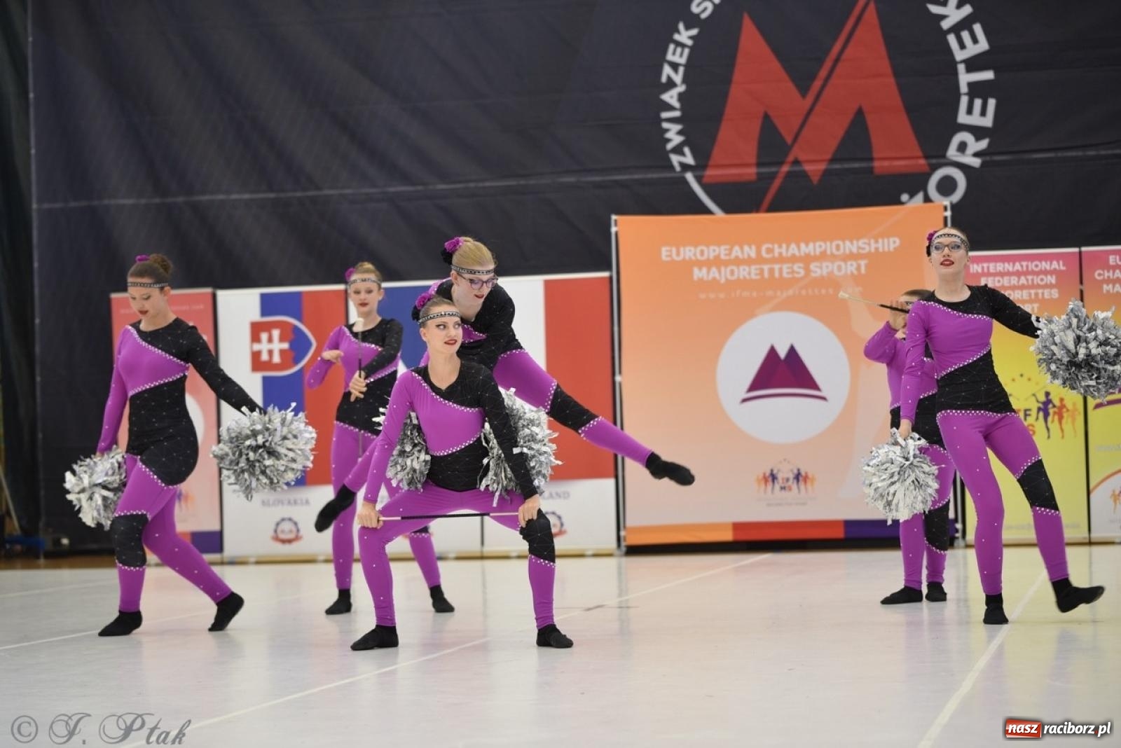 Zdjęcie w galerii na portalu naszraciborz.pl: Racibórz gospodarzem 17. Mistrzostw Europy Mażoretek [FOTO] wiadomości z regionu