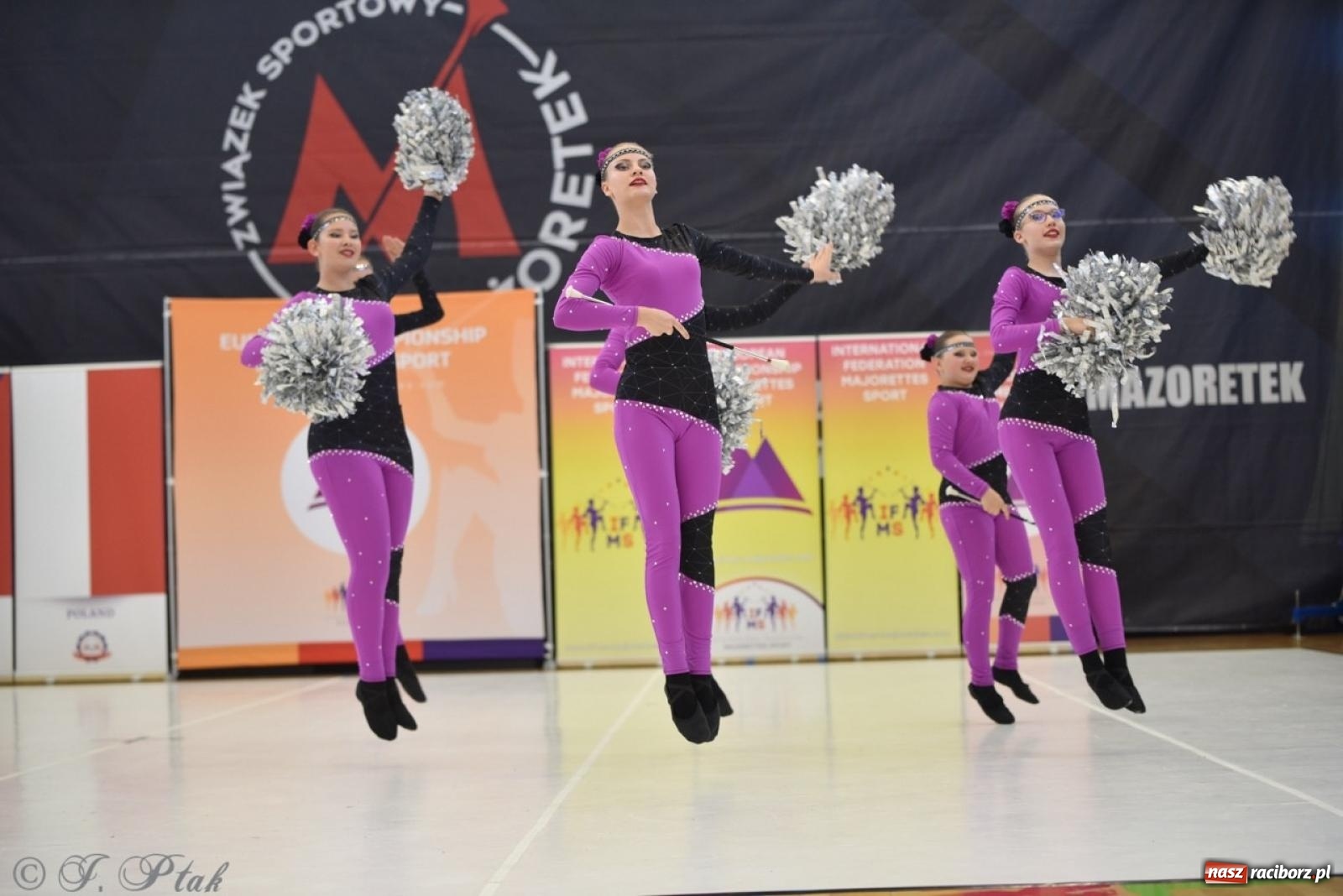 Zdjęcie w galerii na portalu naszraciborz.pl: Racibórz gospodarzem 17. Mistrzostw Europy Mażoretek [FOTO] wiadomości z regionu