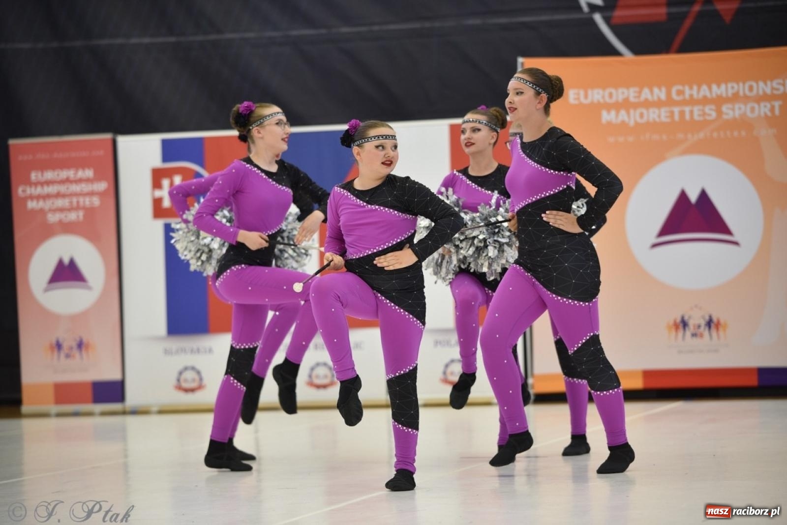 Zdjęcie w galerii na portalu naszraciborz.pl: Racibórz gospodarzem 17. Mistrzostw Europy Mażoretek [FOTO] wiadomości z regionu