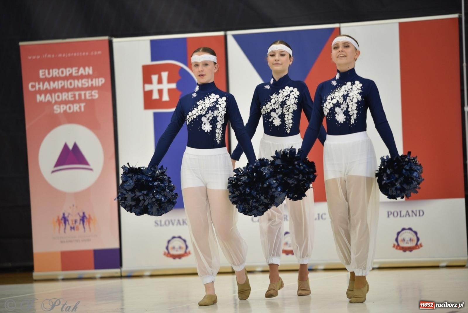 Zdjęcie w galerii na portalu naszraciborz.pl: Racibórz gospodarzem 17. Mistrzostw Europy Mażoretek [FOTO] wiadomości z regionu