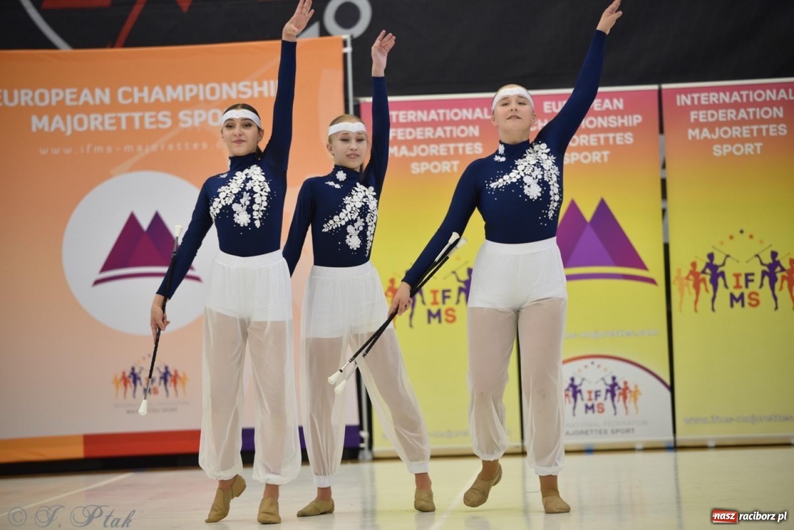 Zdjęcie w galerii na portalu naszraciborz.pl: Racibórz gospodarzem 17. Mistrzostw Europy Mażoretek [FOTO] wiadomości z regionu