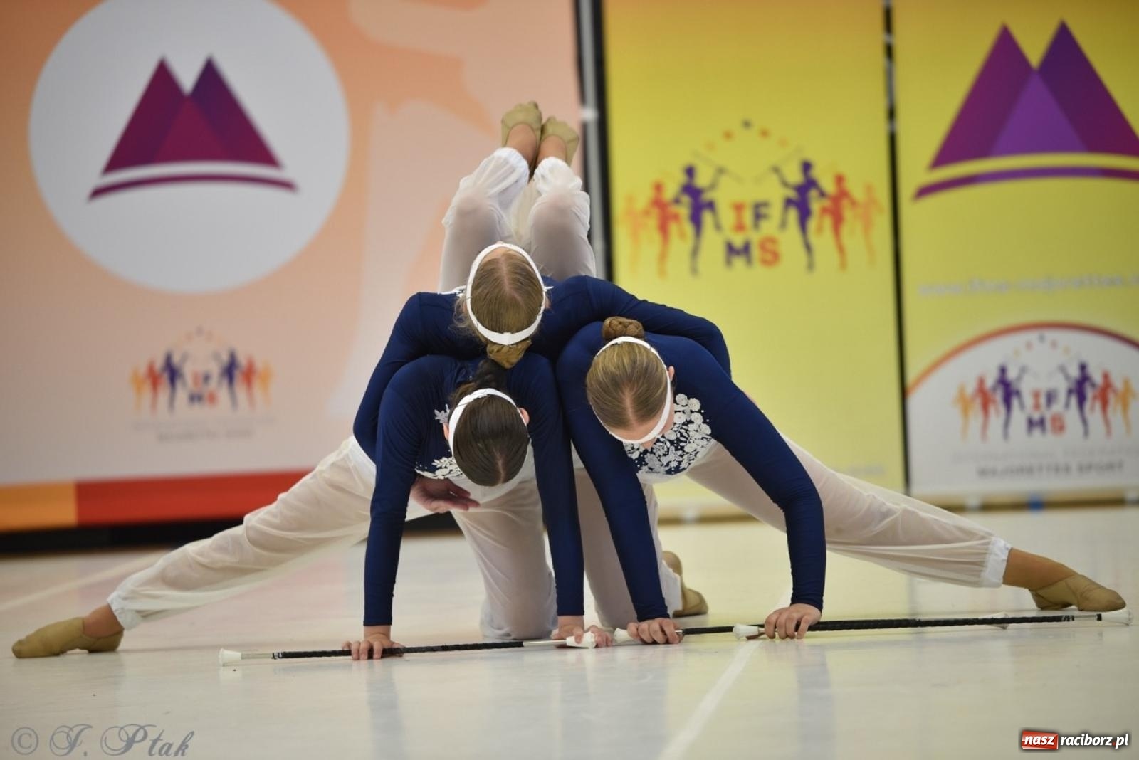 Zdjęcie w galerii na portalu naszraciborz.pl: Racibórz gospodarzem 17. Mistrzostw Europy Mażoretek [FOTO] wiadomości z regionu
