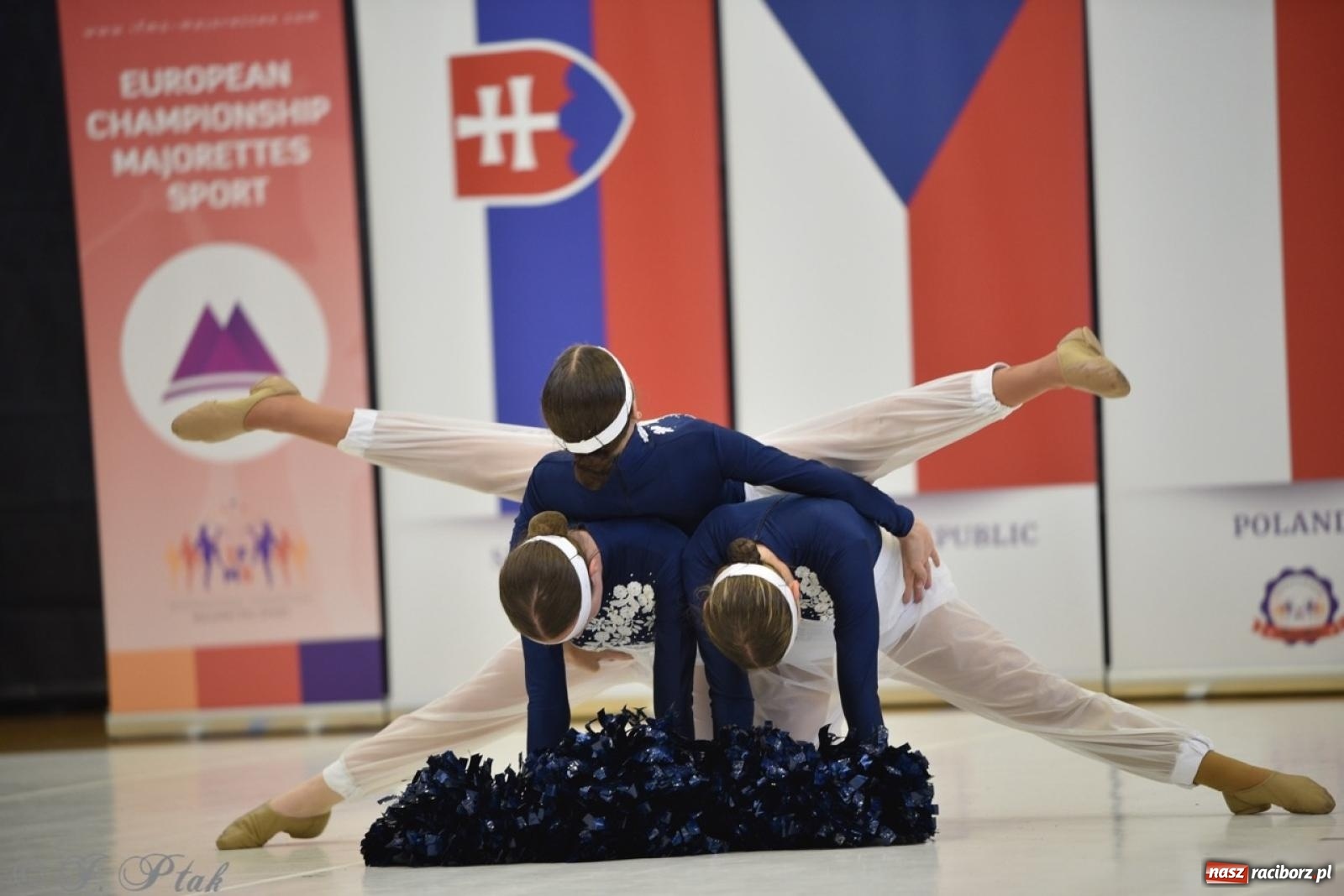 Zdjęcie w galerii na portalu naszraciborz.pl: Racibórz gospodarzem 17. Mistrzostw Europy Mażoretek [FOTO] wiadomości z regionu