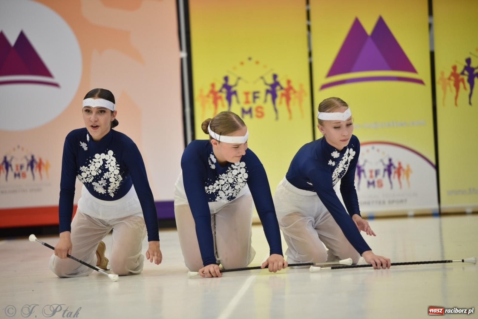 Zdjęcie w galerii na portalu naszraciborz.pl: Racibórz gospodarzem 17. Mistrzostw Europy Mażoretek [FOTO] wiadomości z regionu