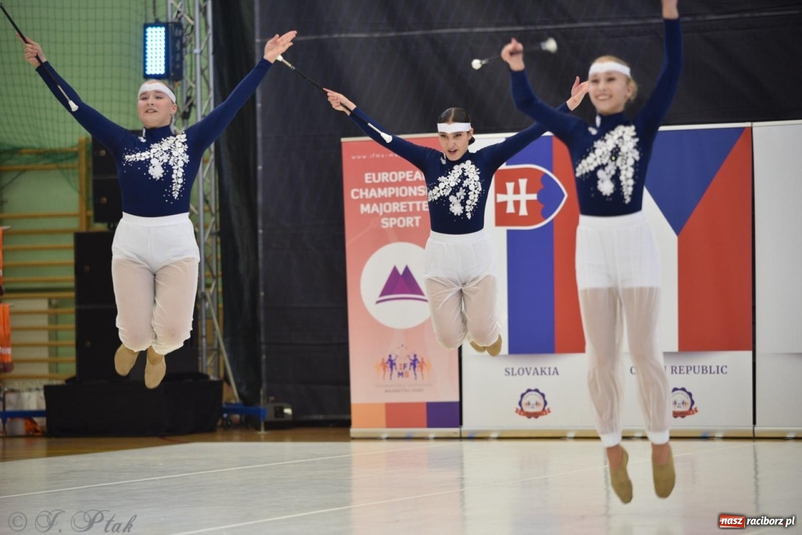 Zdjęcie w galerii na portalu naszraciborz.pl: Racibórz gospodarzem 17. Mistrzostw Europy Mażoretek [FOTO] wiadomości z regionu