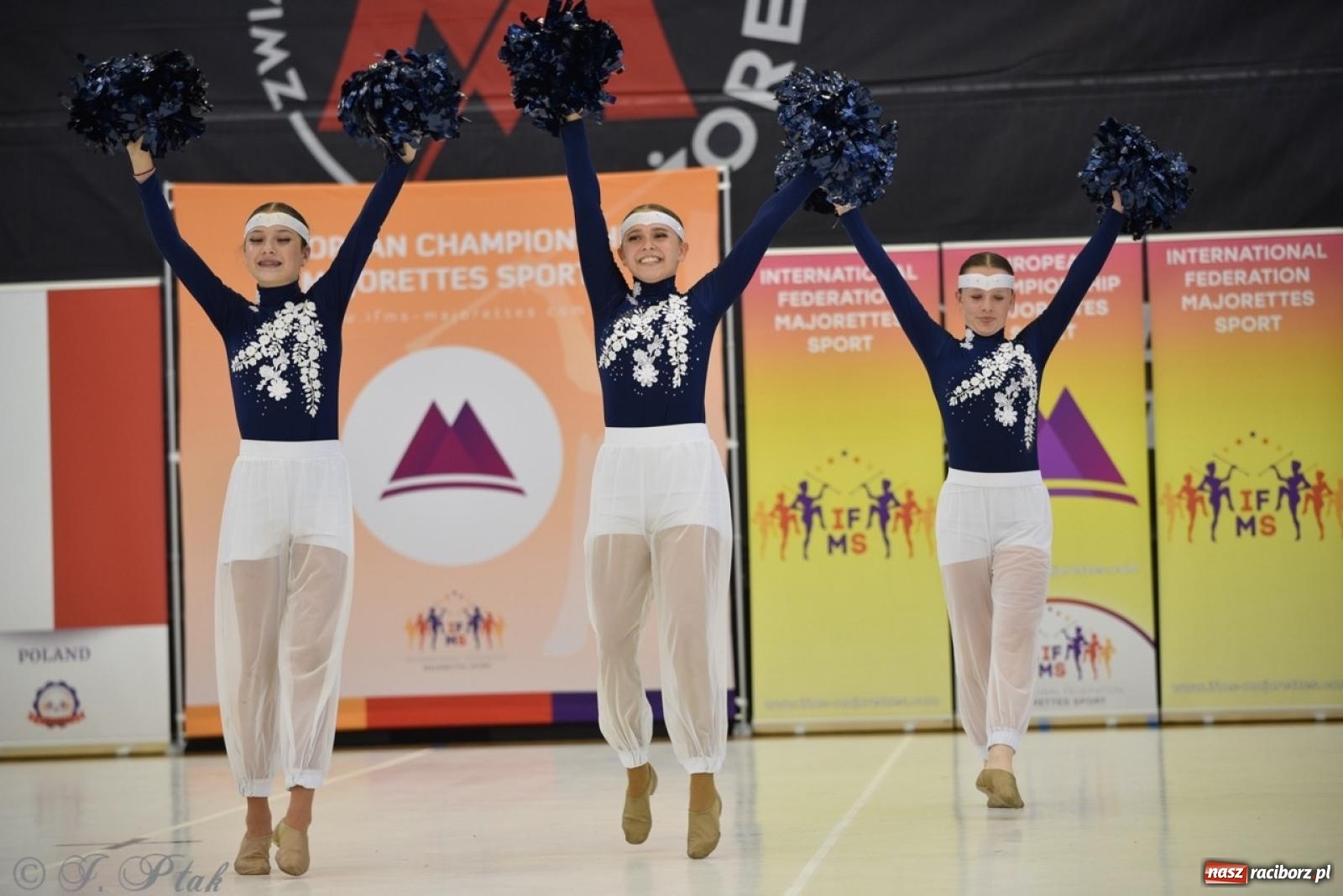 Zdjęcie w galerii na portalu naszraciborz.pl: Racibórz gospodarzem 17. Mistrzostw Europy Mażoretek [FOTO] wiadomości z regionu