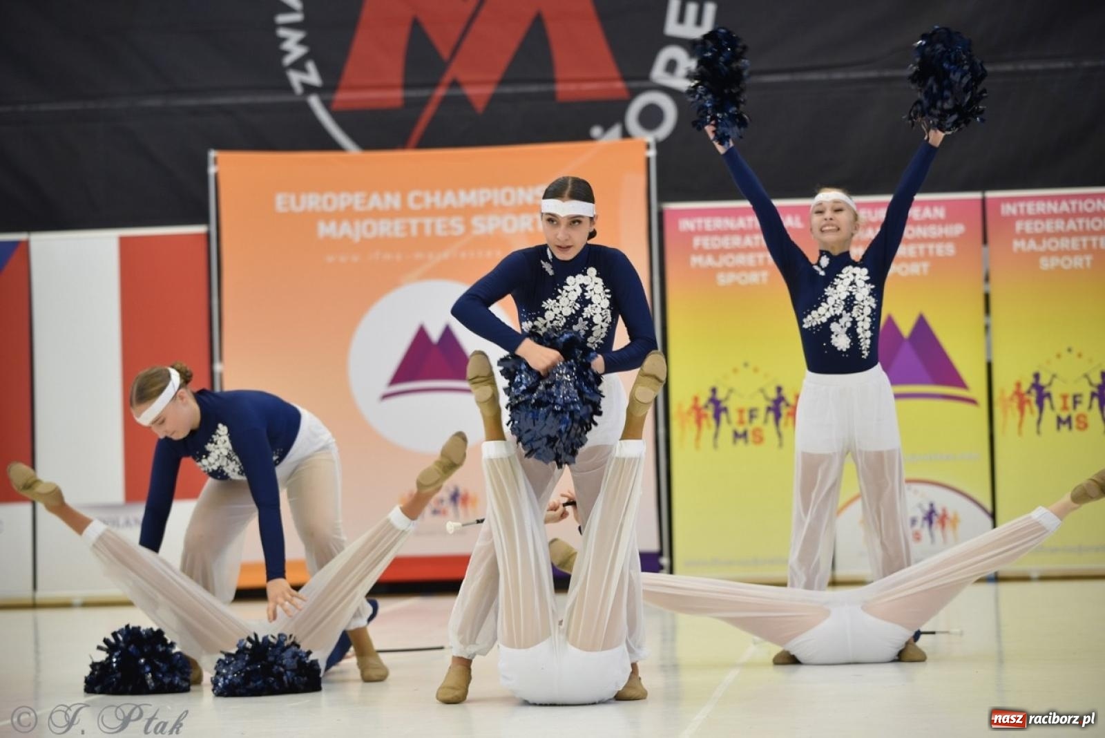 Zdjęcie w galerii na portalu naszraciborz.pl: Racibórz gospodarzem 17. Mistrzostw Europy Mażoretek [FOTO] wiadomości z regionu