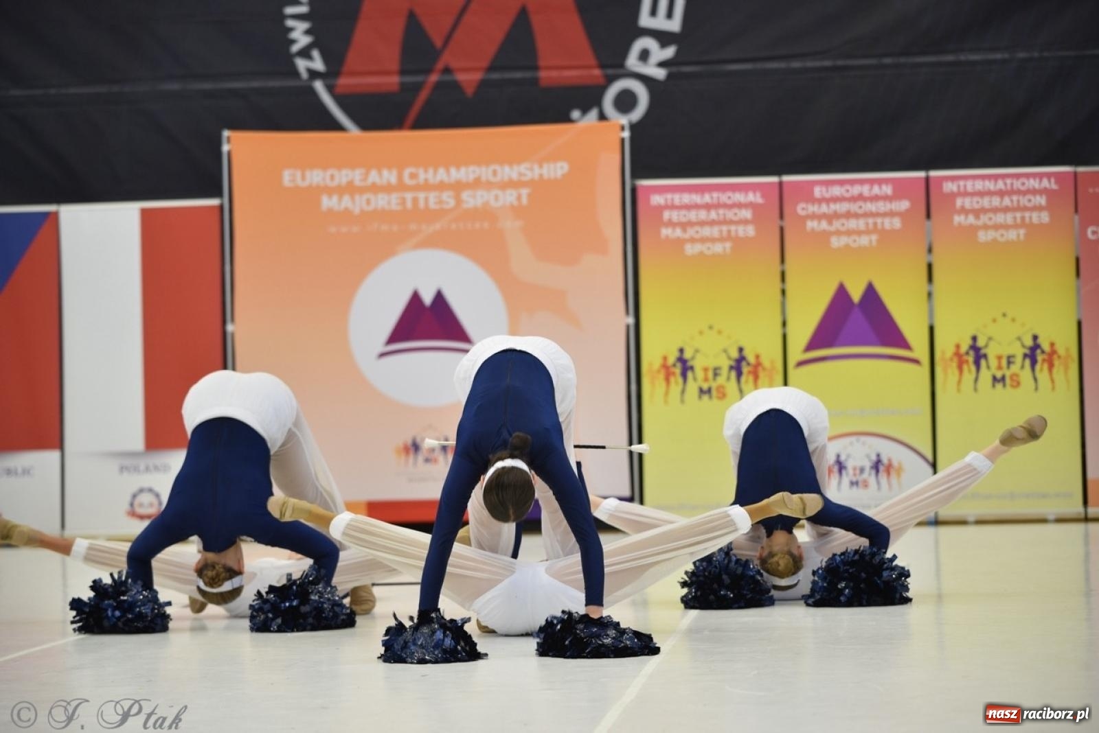 Zdjęcie w galerii na portalu naszraciborz.pl: Racibórz gospodarzem 17. Mistrzostw Europy Mażoretek [FOTO] wiadomości z regionu