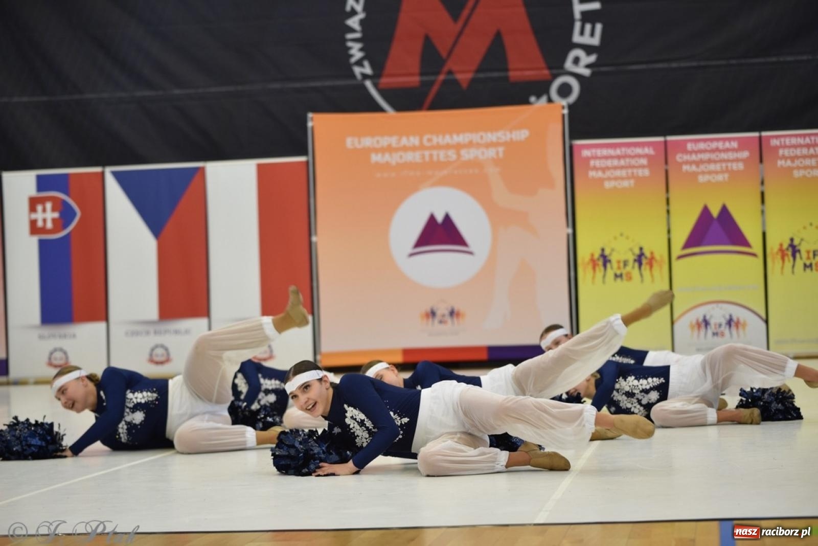 Zdjęcie w galerii na portalu naszraciborz.pl: Racibórz gospodarzem 17. Mistrzostw Europy Mażoretek [FOTO] wiadomości z regionu