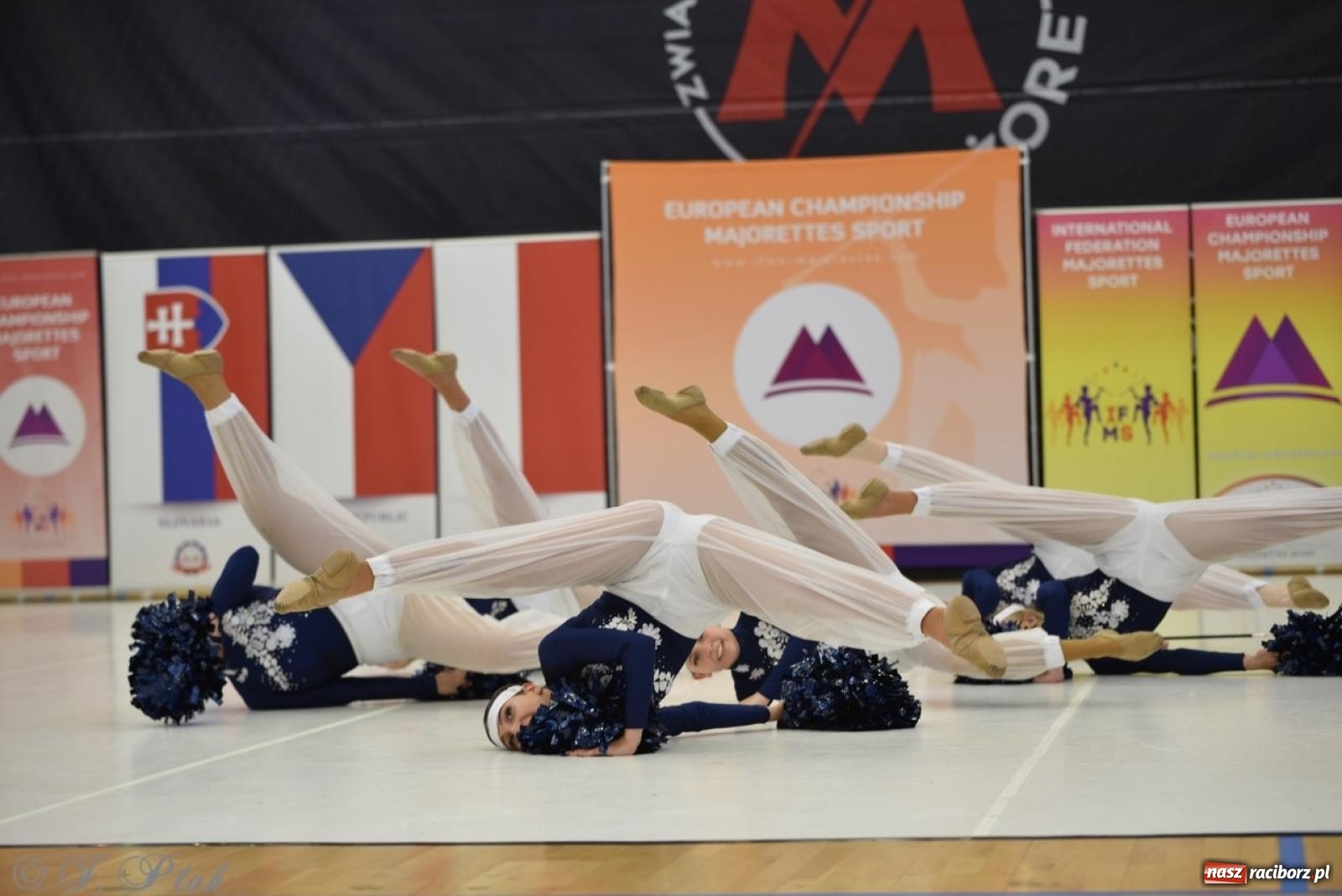 Zdjęcie w galerii na portalu naszraciborz.pl: Racibórz gospodarzem 17. Mistrzostw Europy Mażoretek [FOTO] wiadomości z regionu