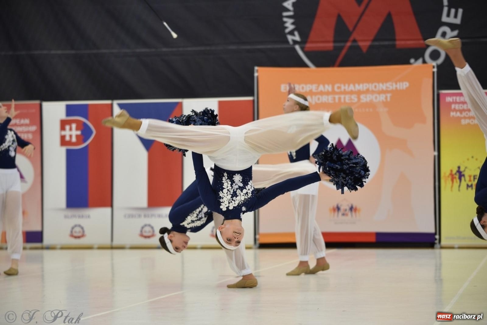 Zdjęcie w galerii na portalu naszraciborz.pl: Racibórz gospodarzem 17. Mistrzostw Europy Mażoretek [FOTO] wiadomości z regionu