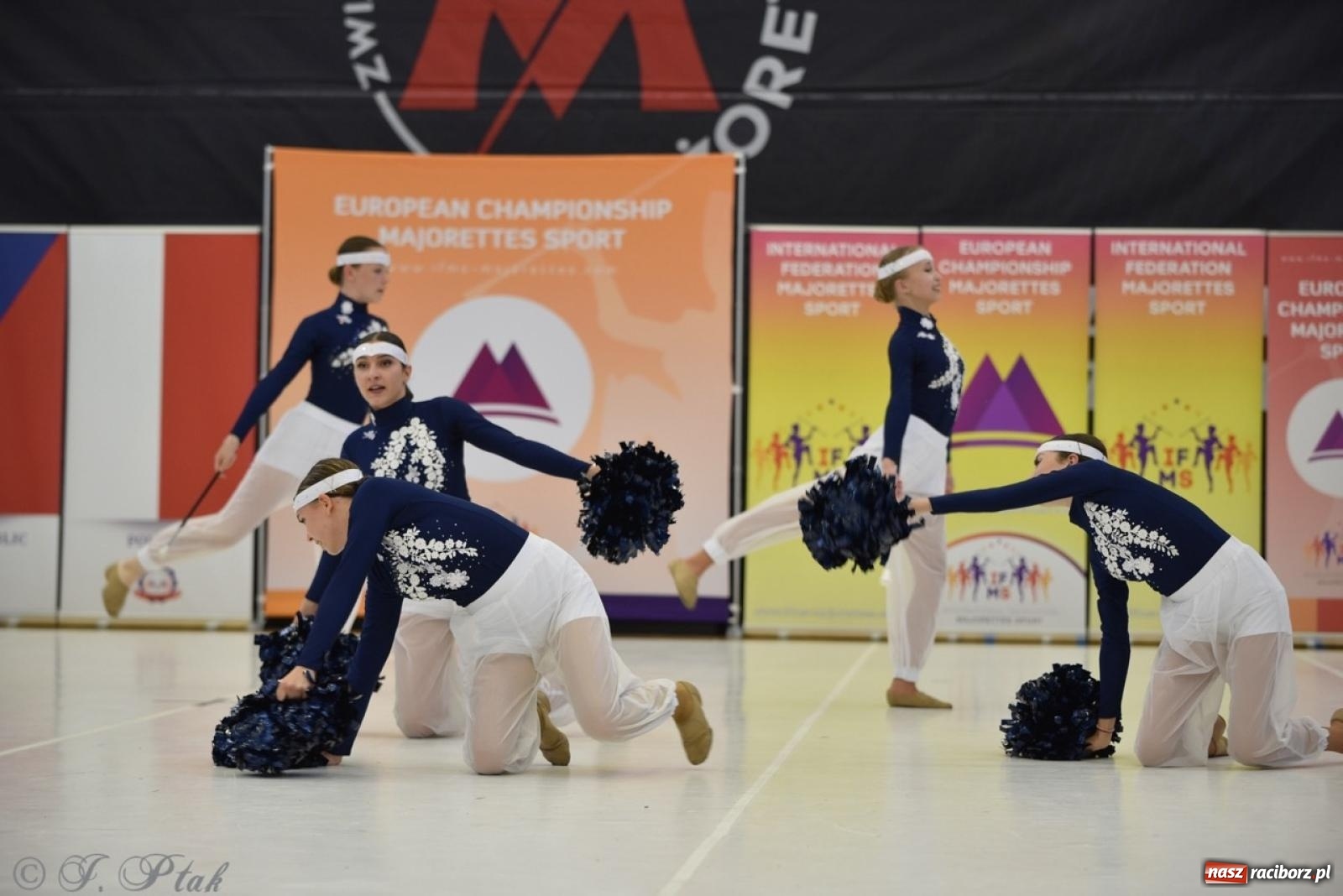 Zdjęcie w galerii na portalu naszraciborz.pl: Racibórz gospodarzem 17. Mistrzostw Europy Mażoretek [FOTO] wiadomości z regionu