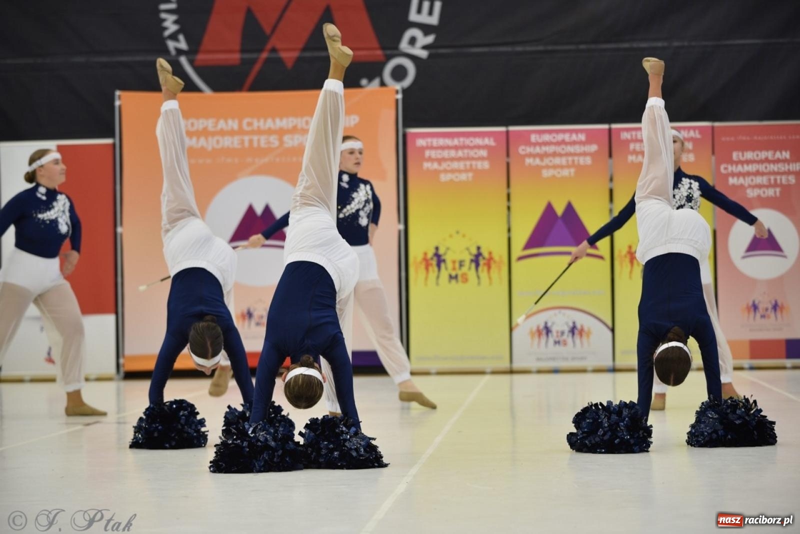 Zdjęcie w galerii na portalu naszraciborz.pl: Racibórz gospodarzem 17. Mistrzostw Europy Mażoretek [FOTO] wiadomości z regionu