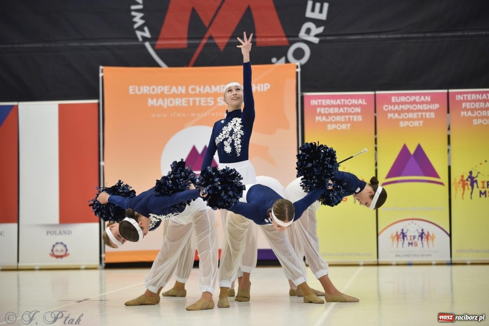 Zdjęcie w galerii na portalu naszraciborz.pl: Racibórz gospodarzem 17. Mistrzostw Europy Mażoretek [FOTO] wiadomości z regionu