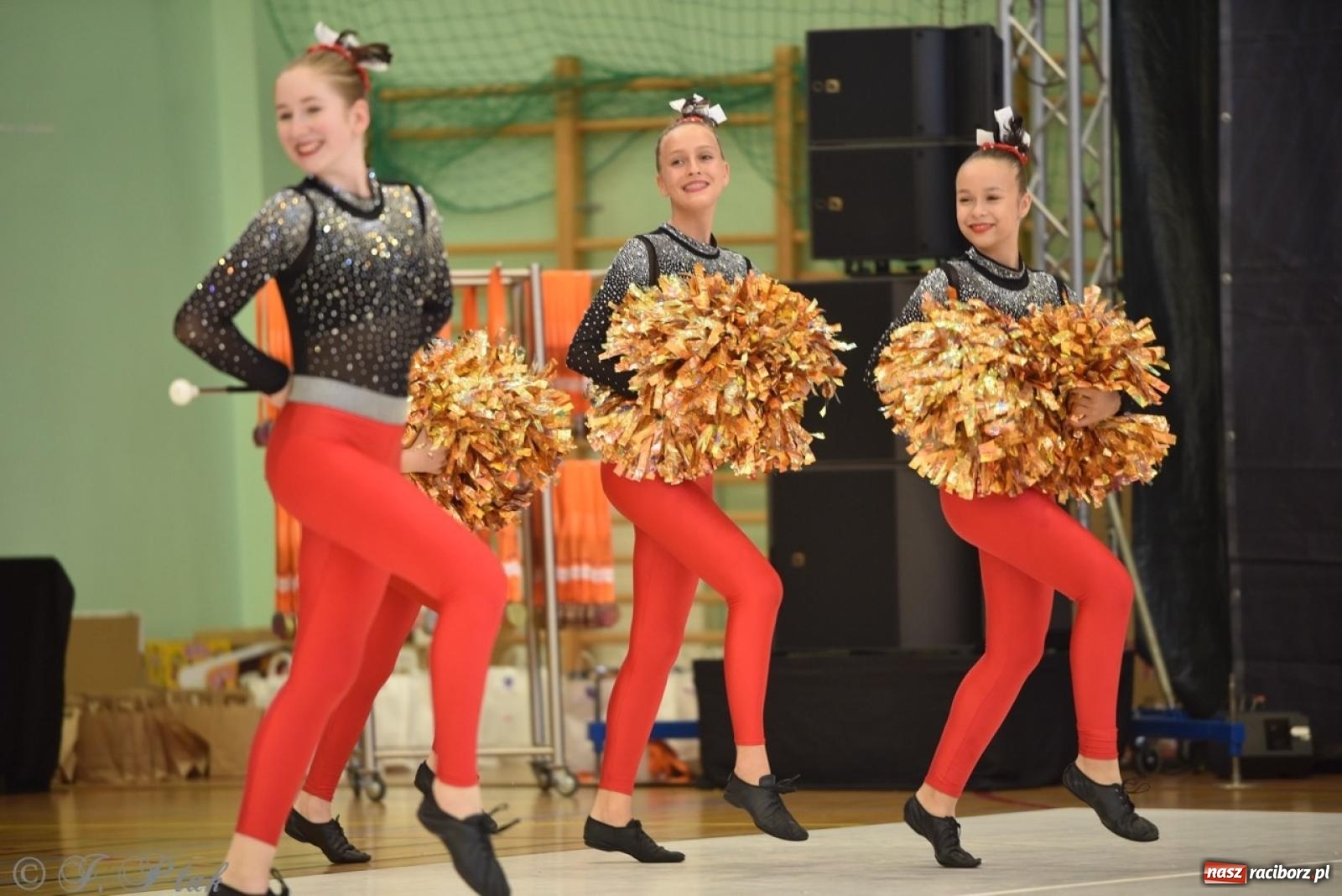 Zdjęcie w galerii na portalu naszraciborz.pl: Racibórz gospodarzem 17. Mistrzostw Europy Mażoretek [FOTO] wiadomości z regionu