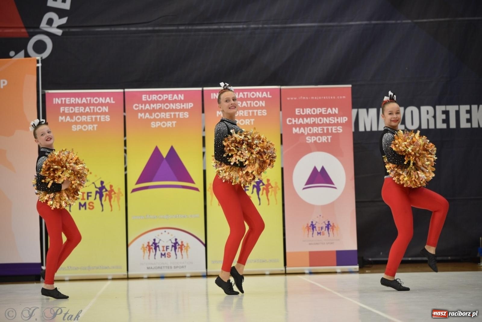 Zdjęcie w galerii na portalu naszraciborz.pl: Racibórz gospodarzem 17. Mistrzostw Europy Mażoretek [FOTO] wiadomości z regionu