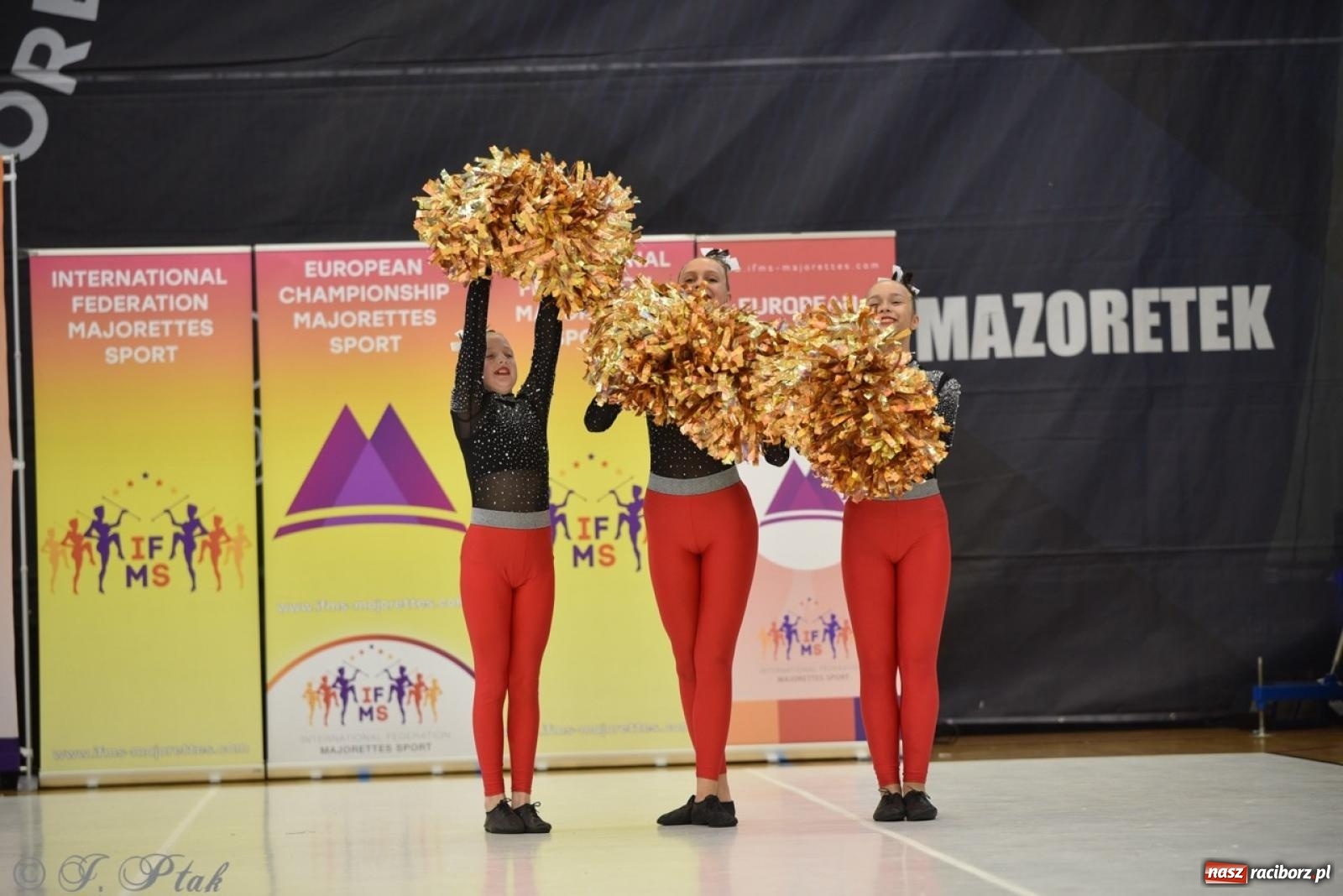 Zdjęcie w galerii na portalu naszraciborz.pl: Racibórz gospodarzem 17. Mistrzostw Europy Mażoretek [FOTO] wiadomości z regionu
