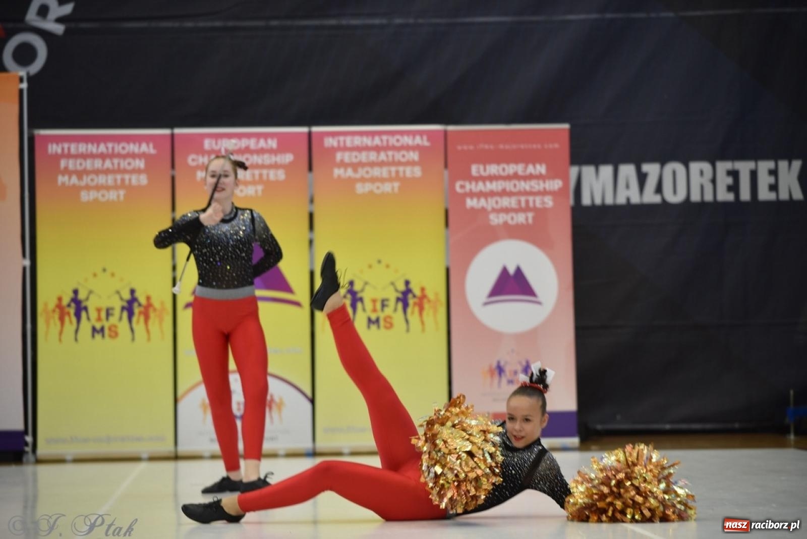 Zdjęcie w galerii na portalu naszraciborz.pl: Racibórz gospodarzem 17. Mistrzostw Europy Mażoretek [FOTO] wiadomości z regionu