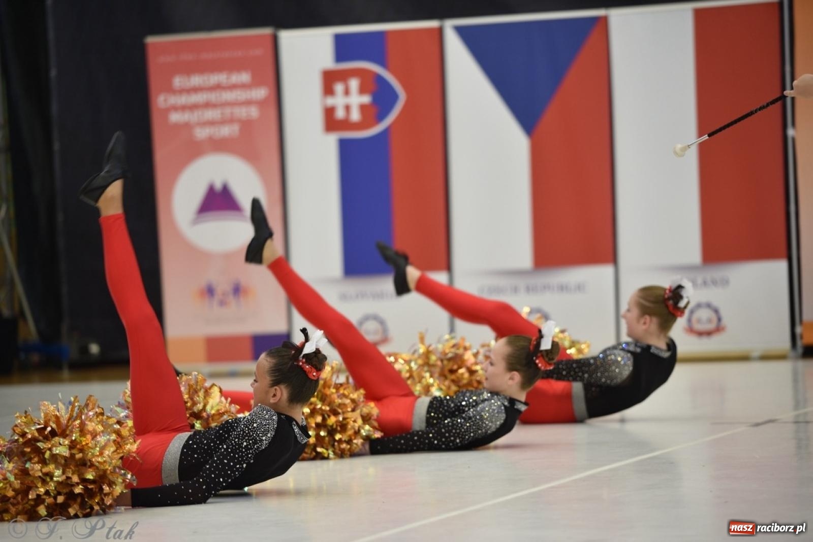 Zdjęcie w galerii na portalu naszraciborz.pl: Racibórz gospodarzem 17. Mistrzostw Europy Mażoretek [FOTO] wiadomości z regionu