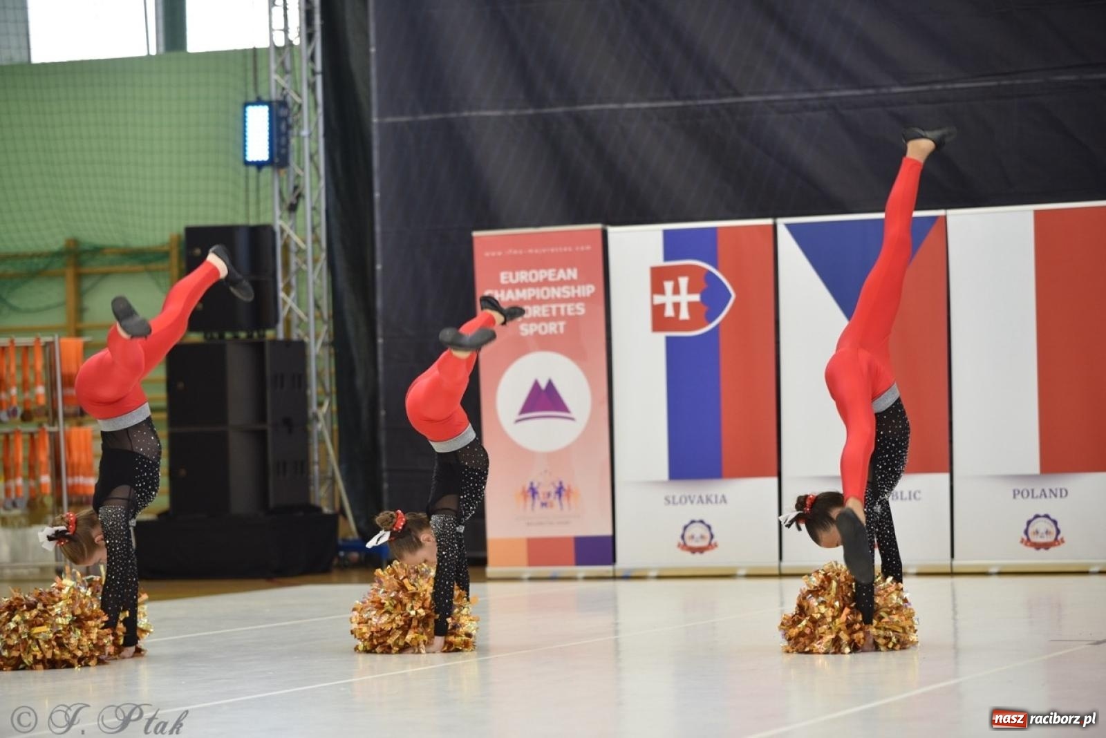 Zdjęcie w galerii na portalu naszraciborz.pl: Racibórz gospodarzem 17. Mistrzostw Europy Mażoretek [FOTO] wiadomości z regionu