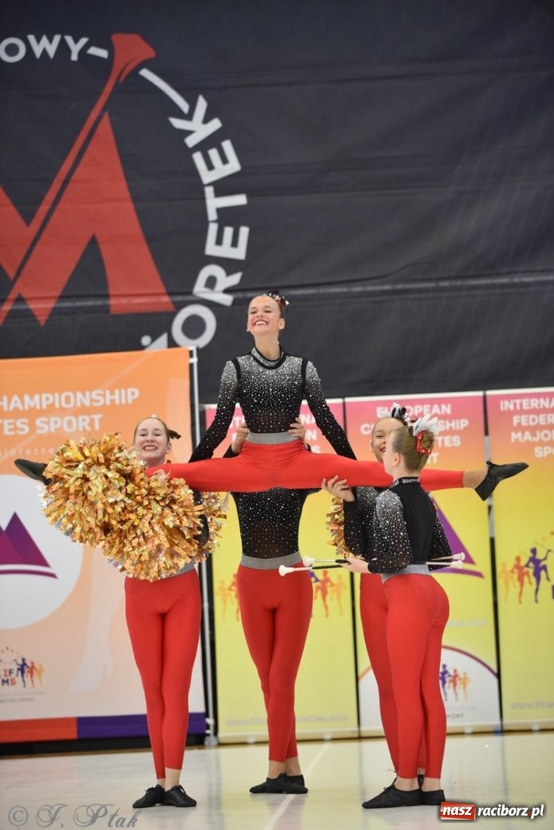 Zdjęcie w galerii na portalu naszraciborz.pl: Racibórz gospodarzem 17. Mistrzostw Europy Mażoretek [FOTO] wiadomości z regionu